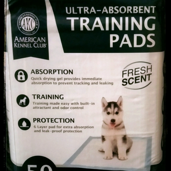Fresh scent ultra-absorbent training pads